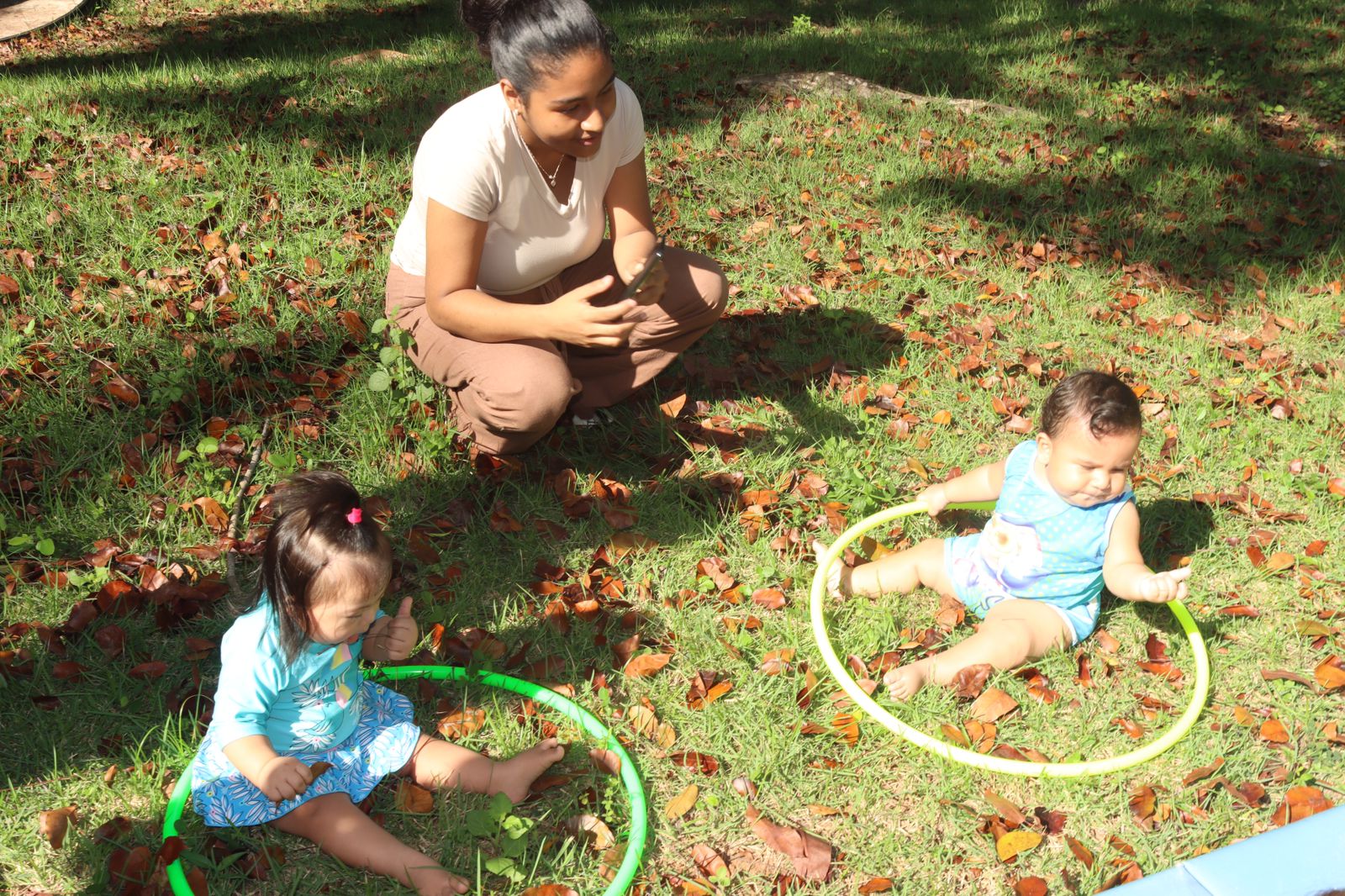 Niños del PEP se divierten en taller de Verano Sensorial