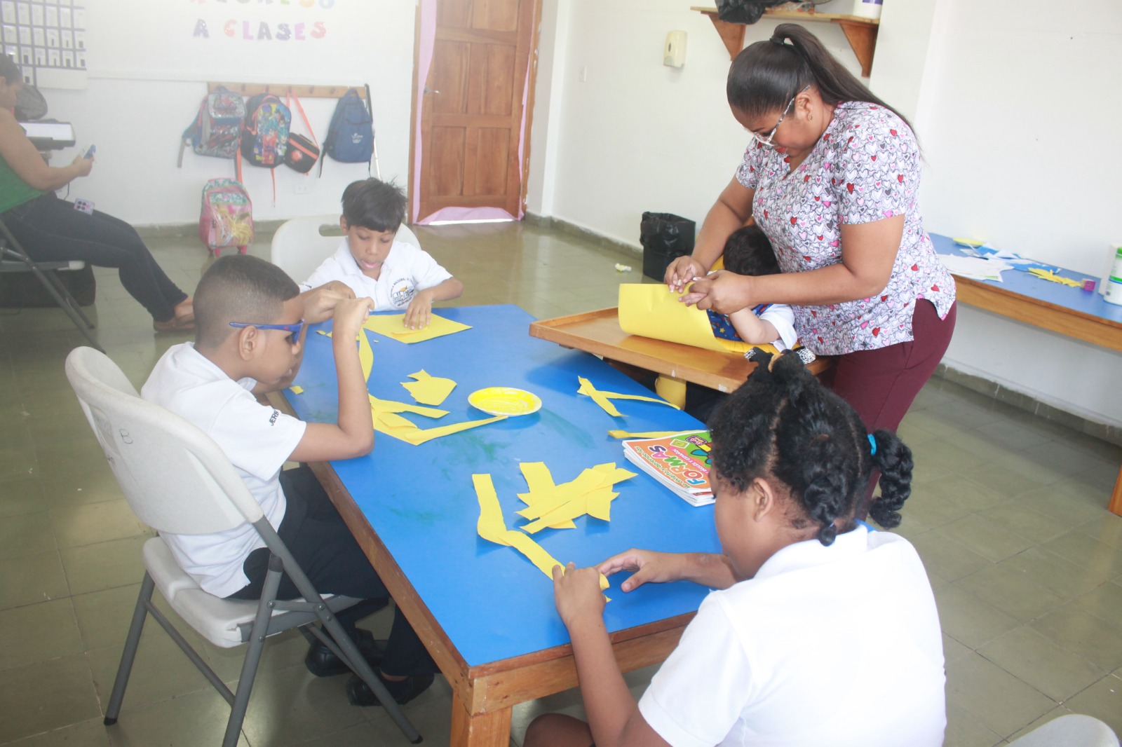Estudiantes de Escuela de Ciegos realizan actividad Psicomotora
