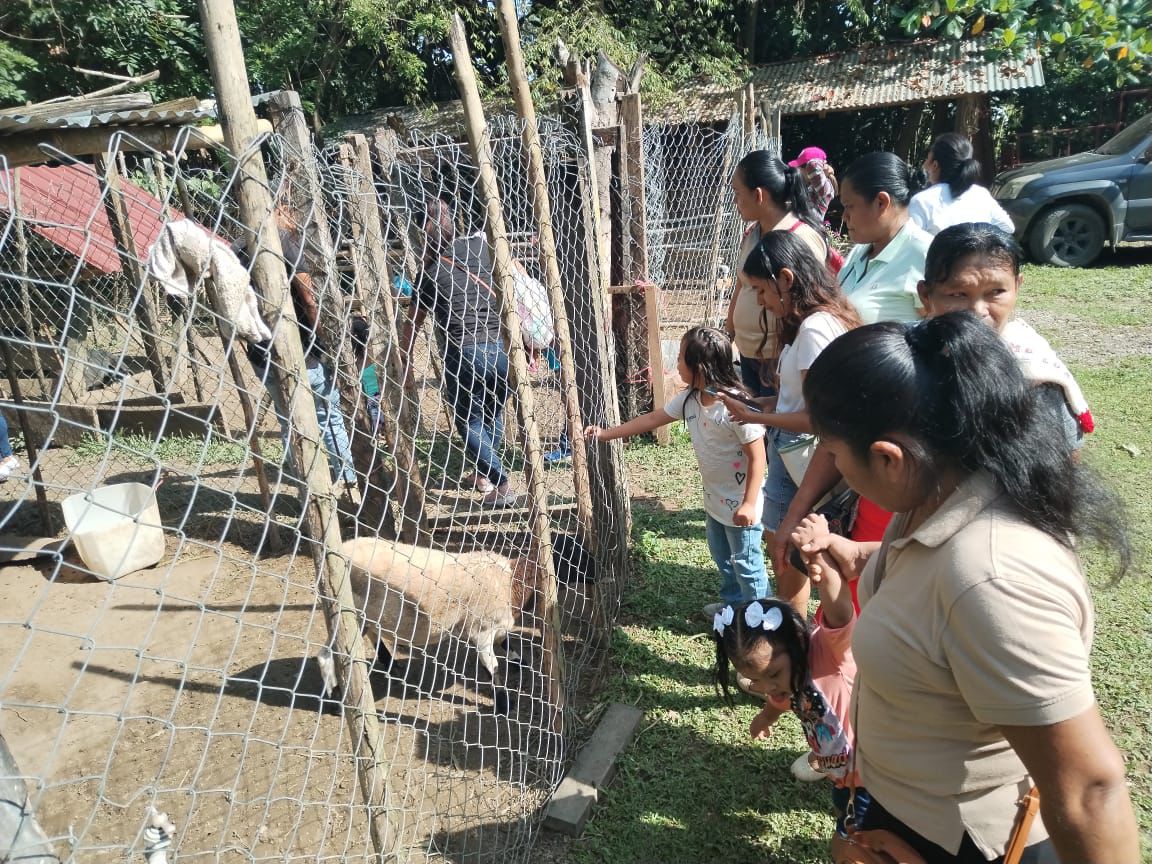 Estudiantes de Bocas del Toro visitan granja sostenible en El Empalme
