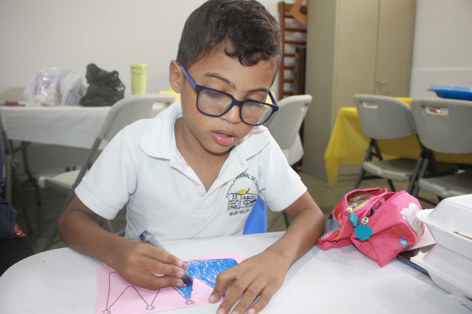 Estudiantes de la Escuela de Ciegos realizan actividad pedagógica de Pascua