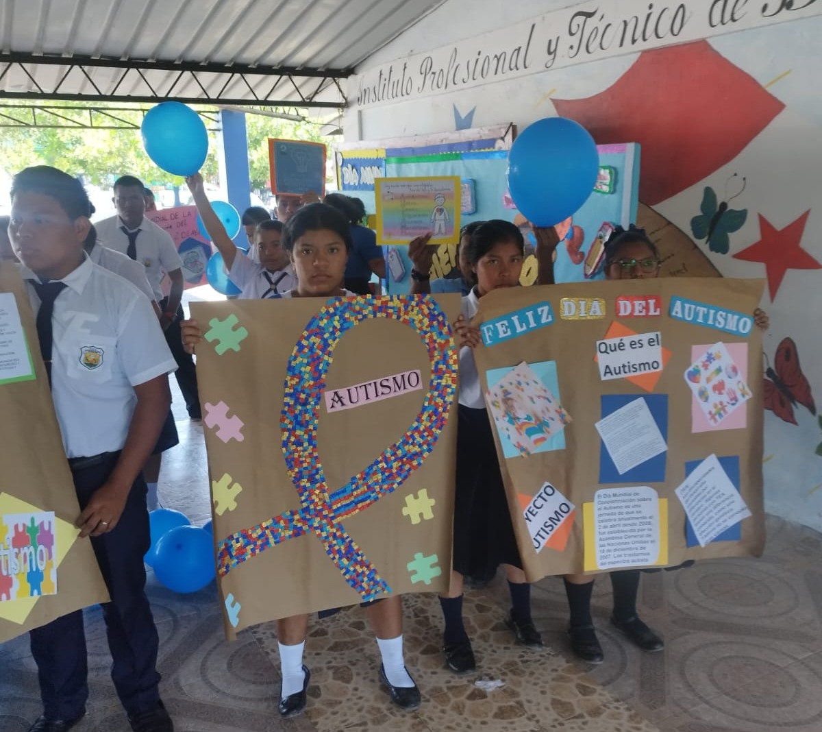 Conmemoran el Mes del Autismo en Bocas del Toro