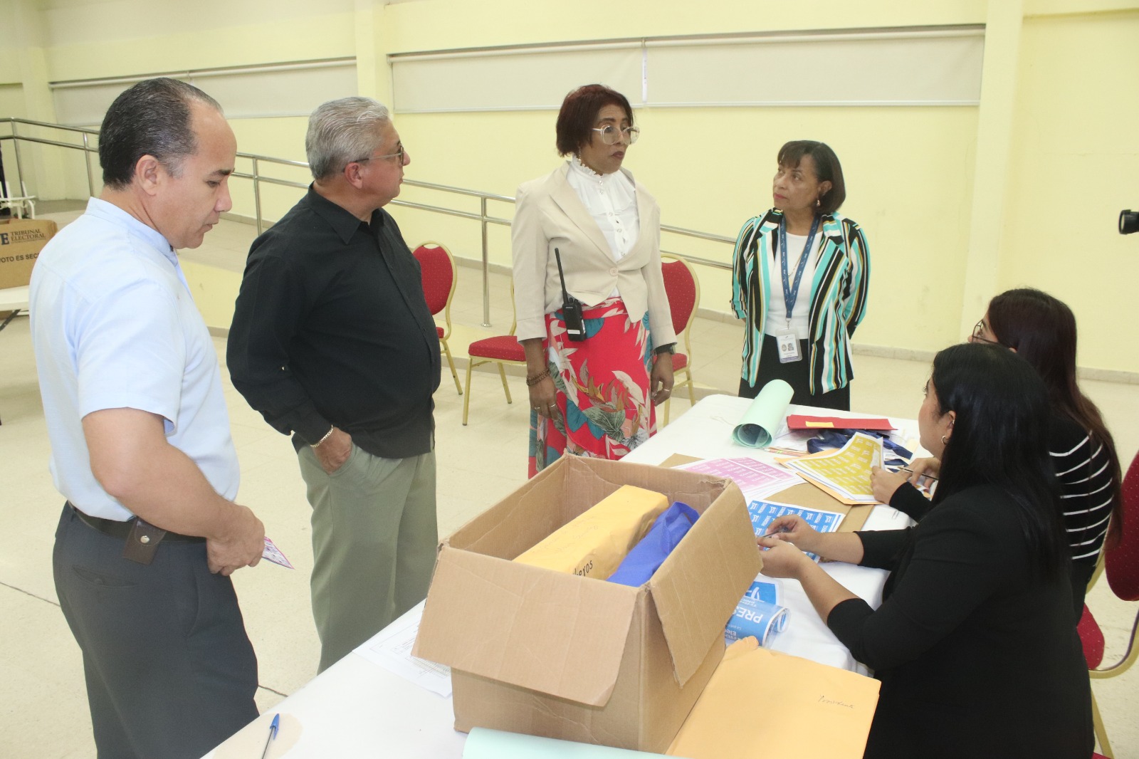 Realizan en la EVE simulacro de Elecciones Generales 2024