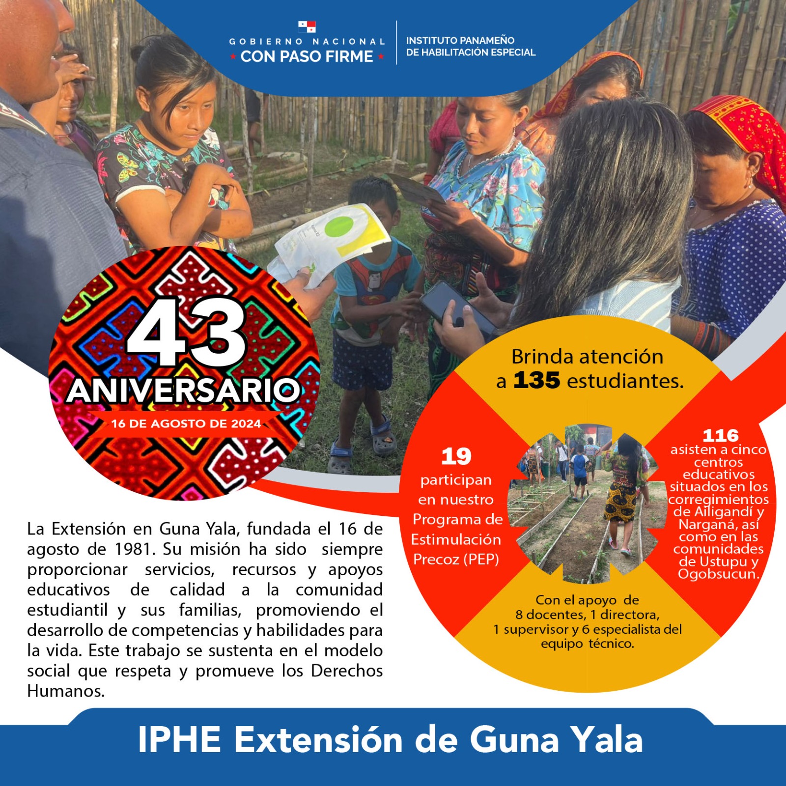 Aniversario Nª 43 Extensión de Guna Yala