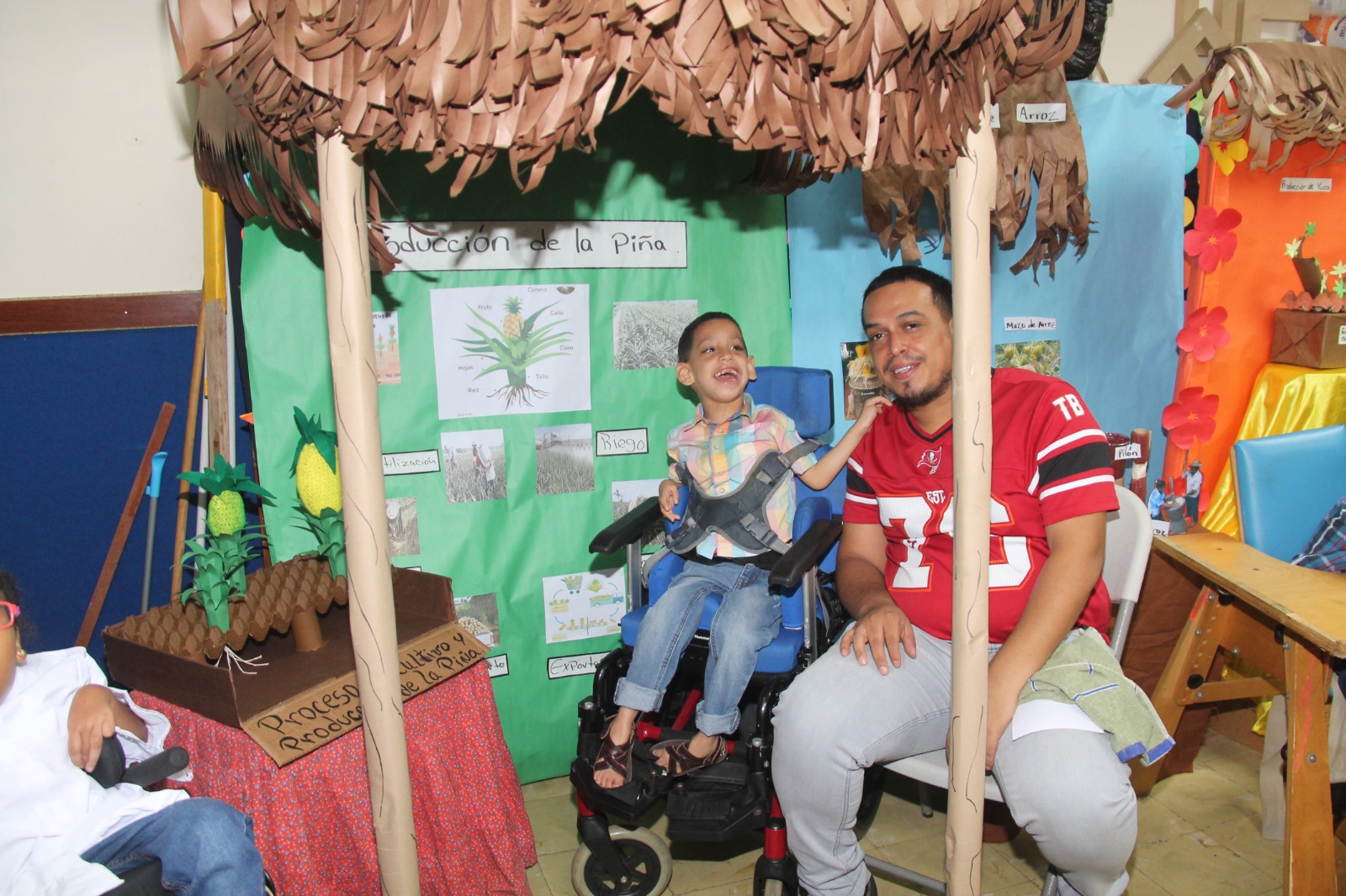 Niños de Parálisis Cerebral celebran la semana del campesino