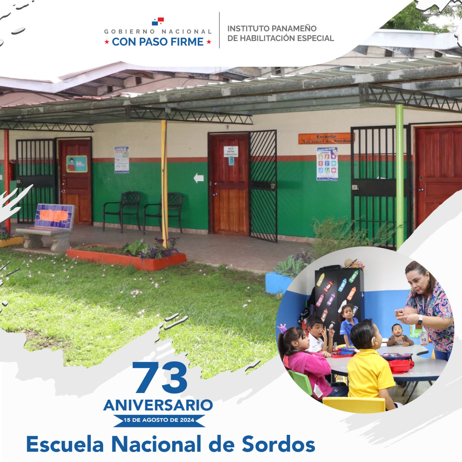 Aniversario N° 73 de la Escuela Nacional de Sordos