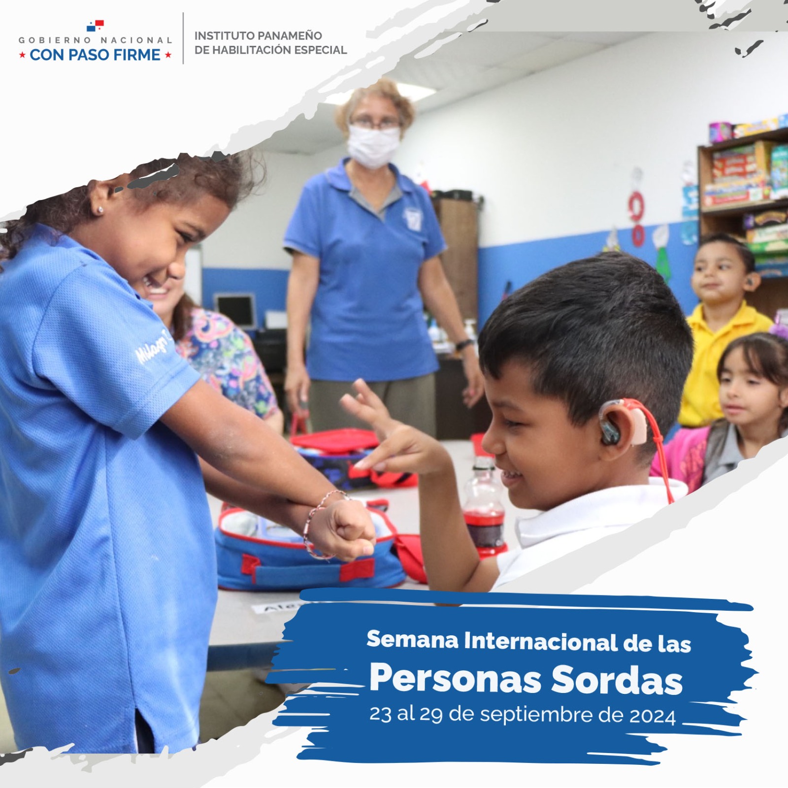 Semana Internacional de las Personas Sordas del 23 al 29 de septiembre de 2024