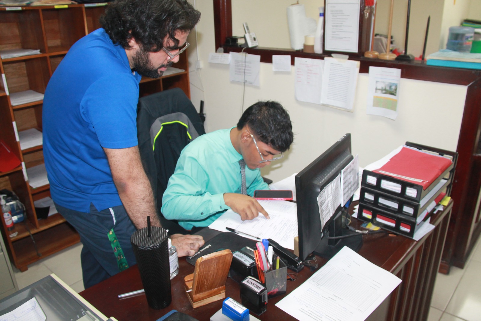Estudiantes de la EVE realizan práctica profesional