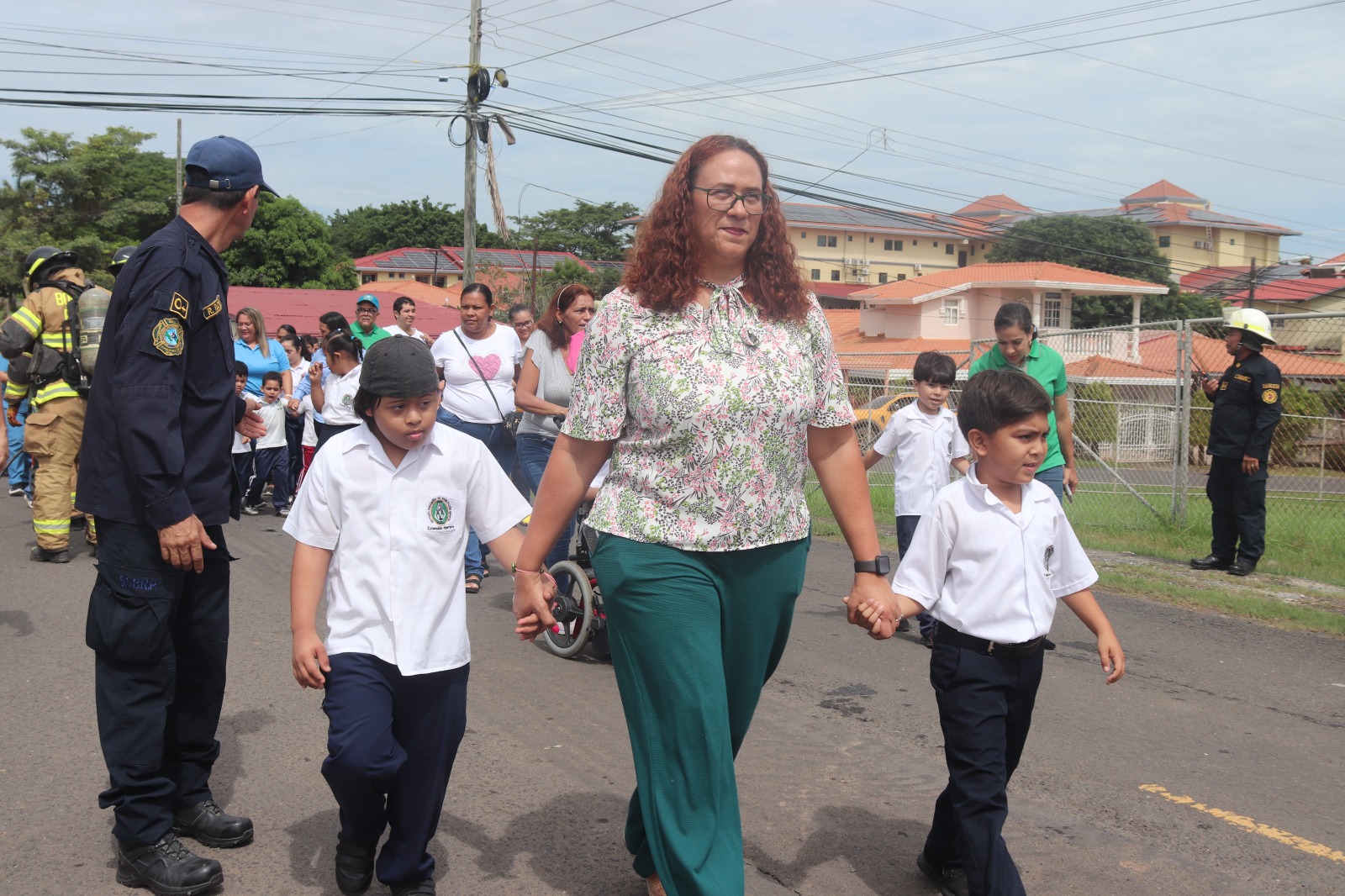 IPHE de Herrera participa en el Primer Simulacro Nacional de Evacuación