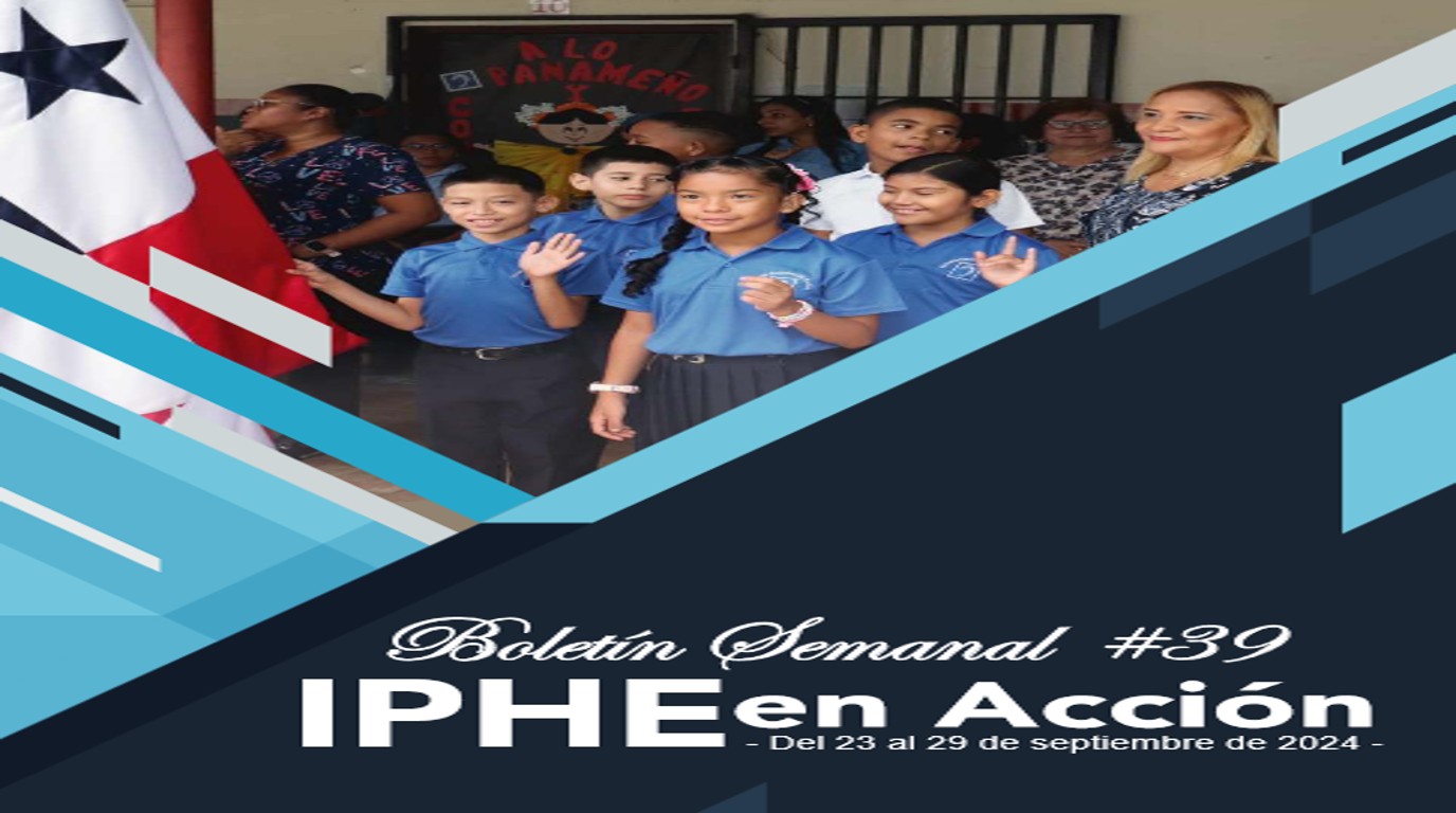 Boletín N° 39 IPHE en Acción