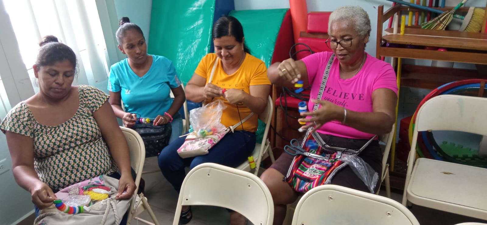 Madres de Chepo participan en taller de Desarrollo Sensorial