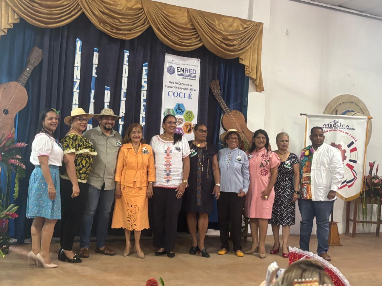 Lanzamiento de la Red de Docentes de Educación Especial en la Provincia de Coclé