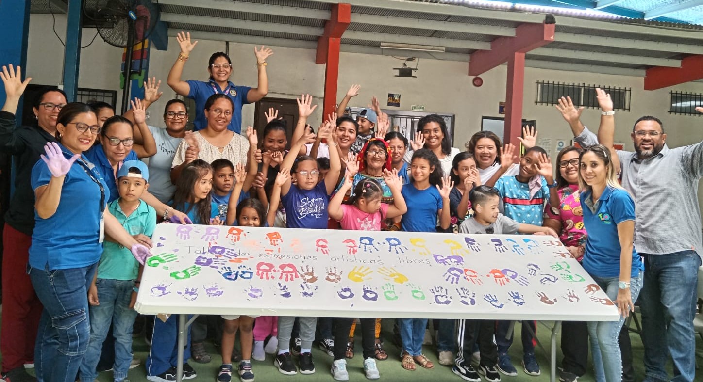 Estudiantes de Penonomé participan en taller de Expresiones Artísticas