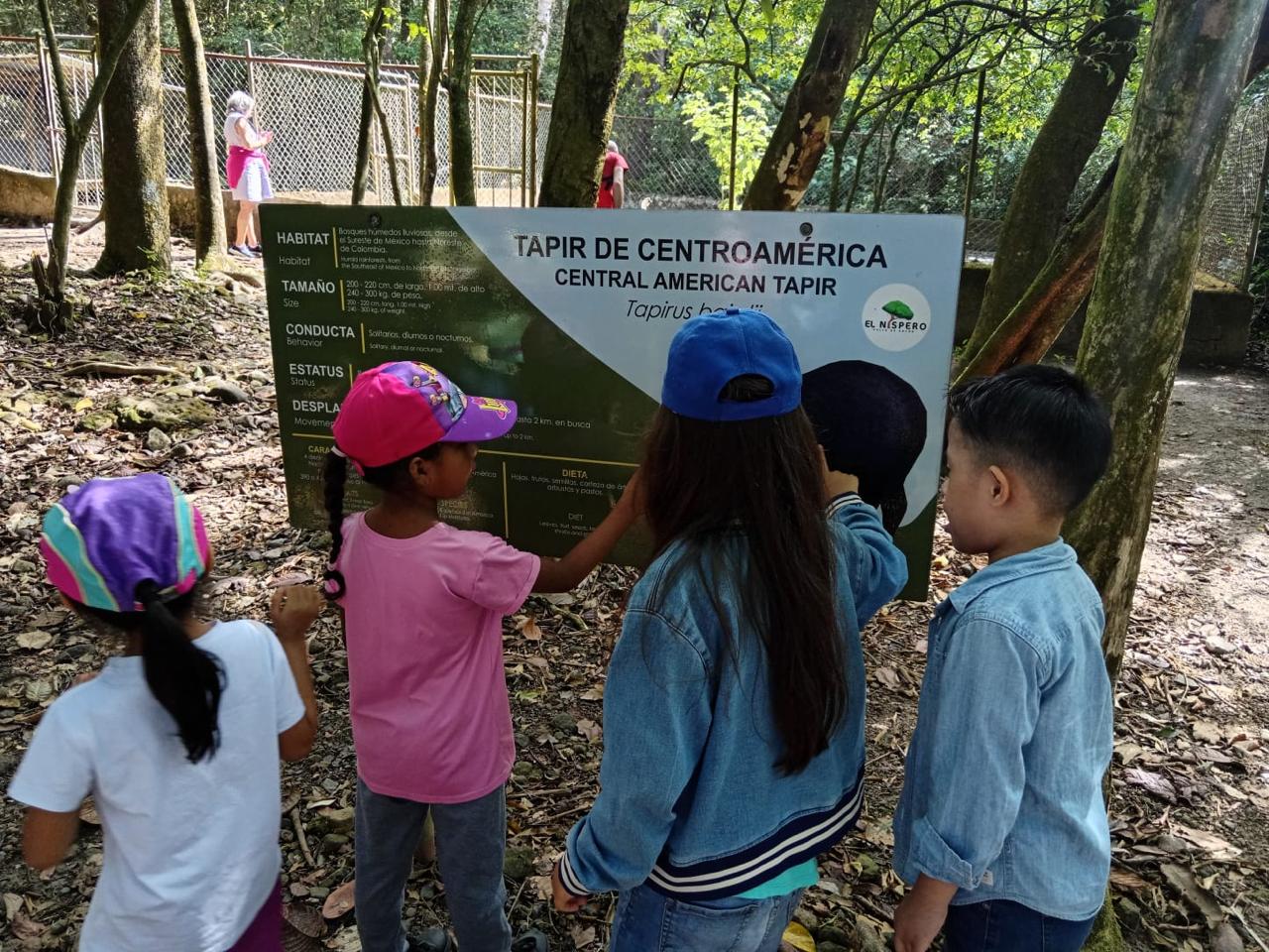 Gira Pedagógica de Estudiantes del Parvulario en el Zoológico de El Valle de Antón