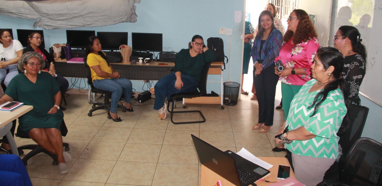Directivos realizan visita a la sede del CEVET en Tocumen