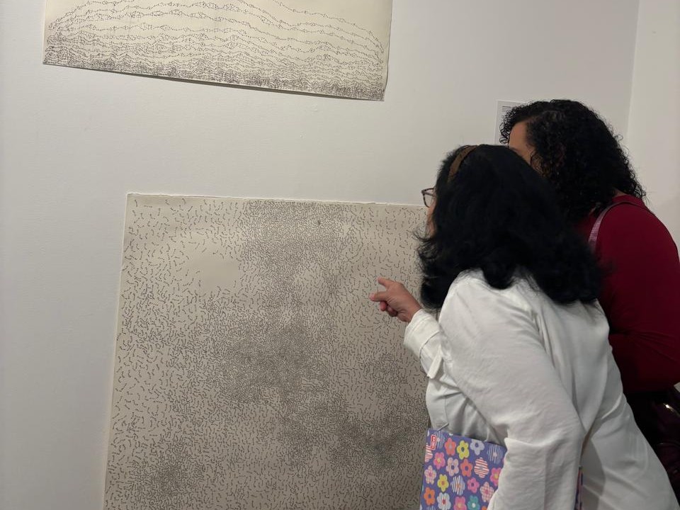 El taller “Índigo: la belleza del monocromático” conectó a docentes del PEP con el arte