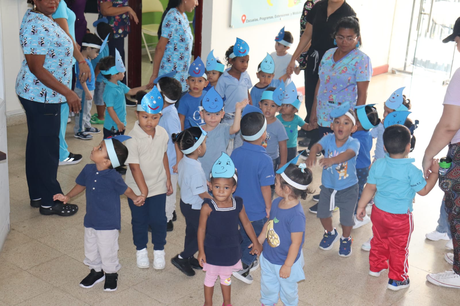 Niños del CAIPI conocen la importancia de conservar el agua