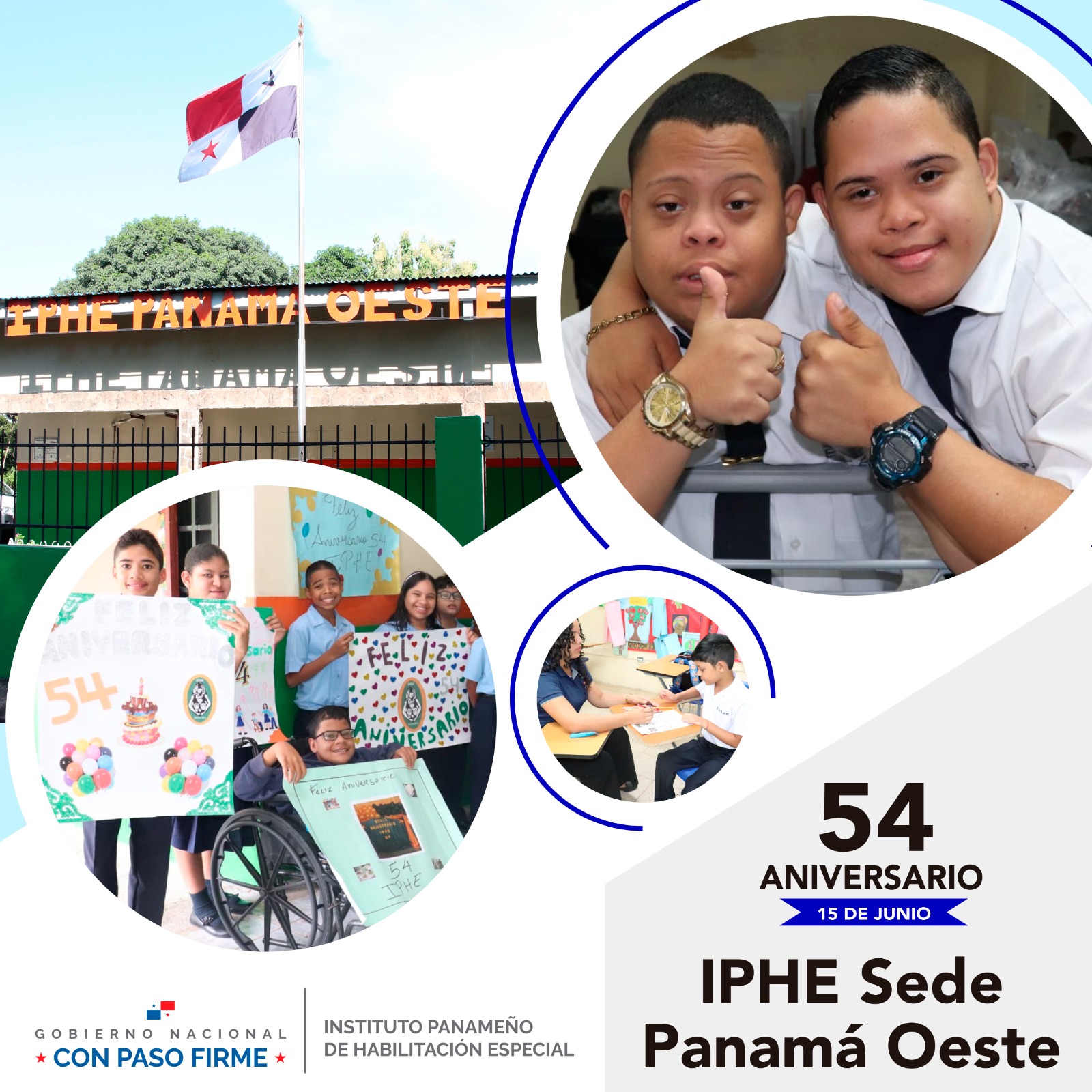 54° Aniversario del IPHE Sede de Panamá Oeste