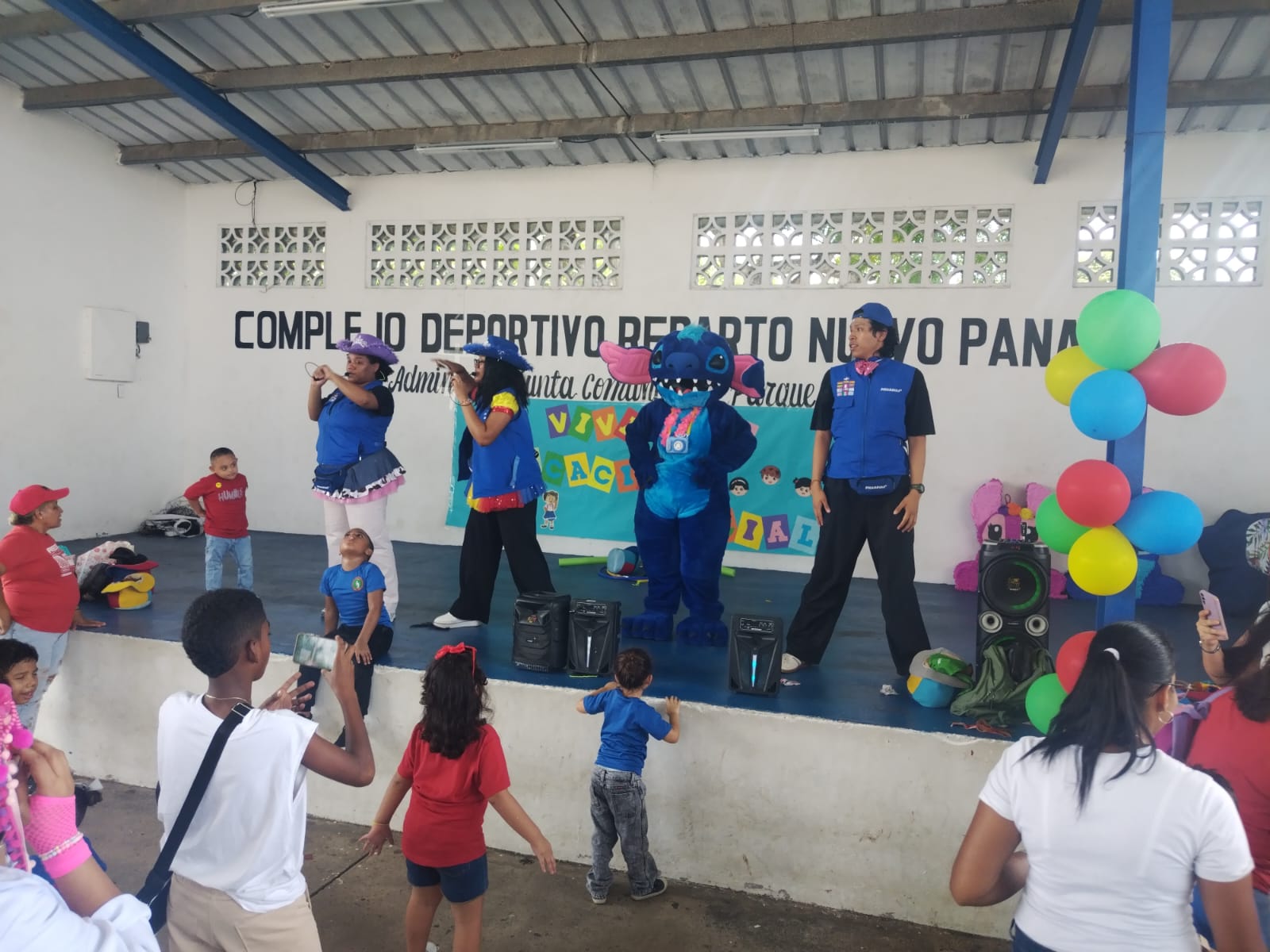 Niños del Programa de Estimulación Precoz comparten jornada recreativa en cierre de actividades del IPHE.