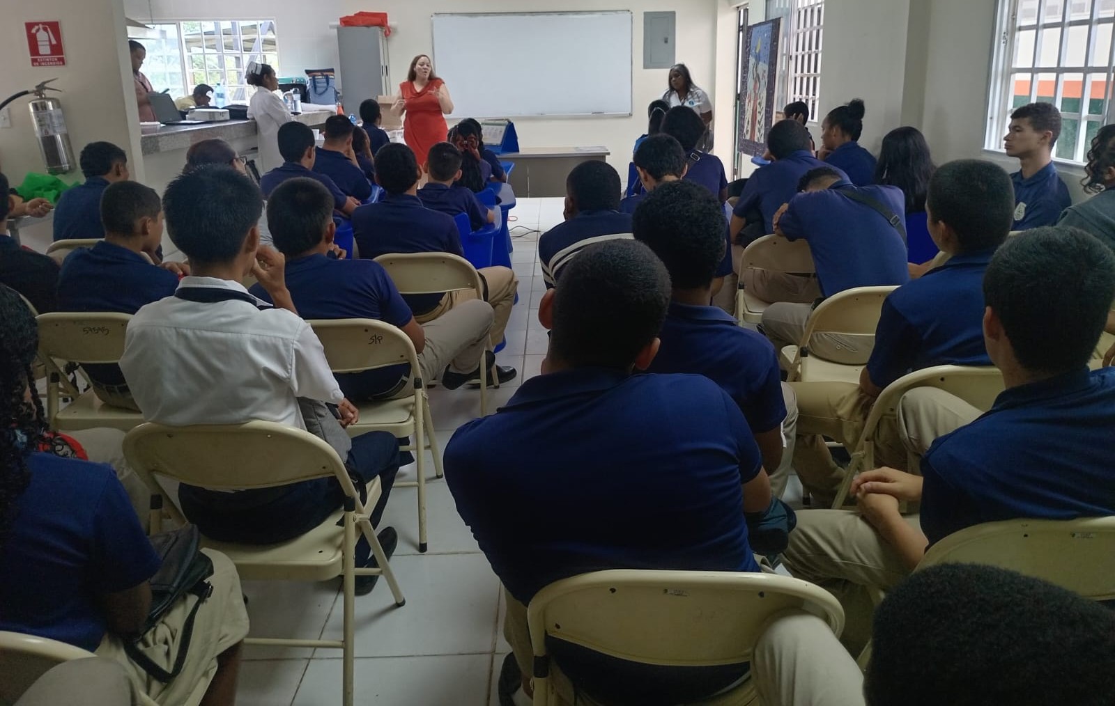 Estudiantes del IPHE de Chepo se capacitan sobre salud sexual y prevención