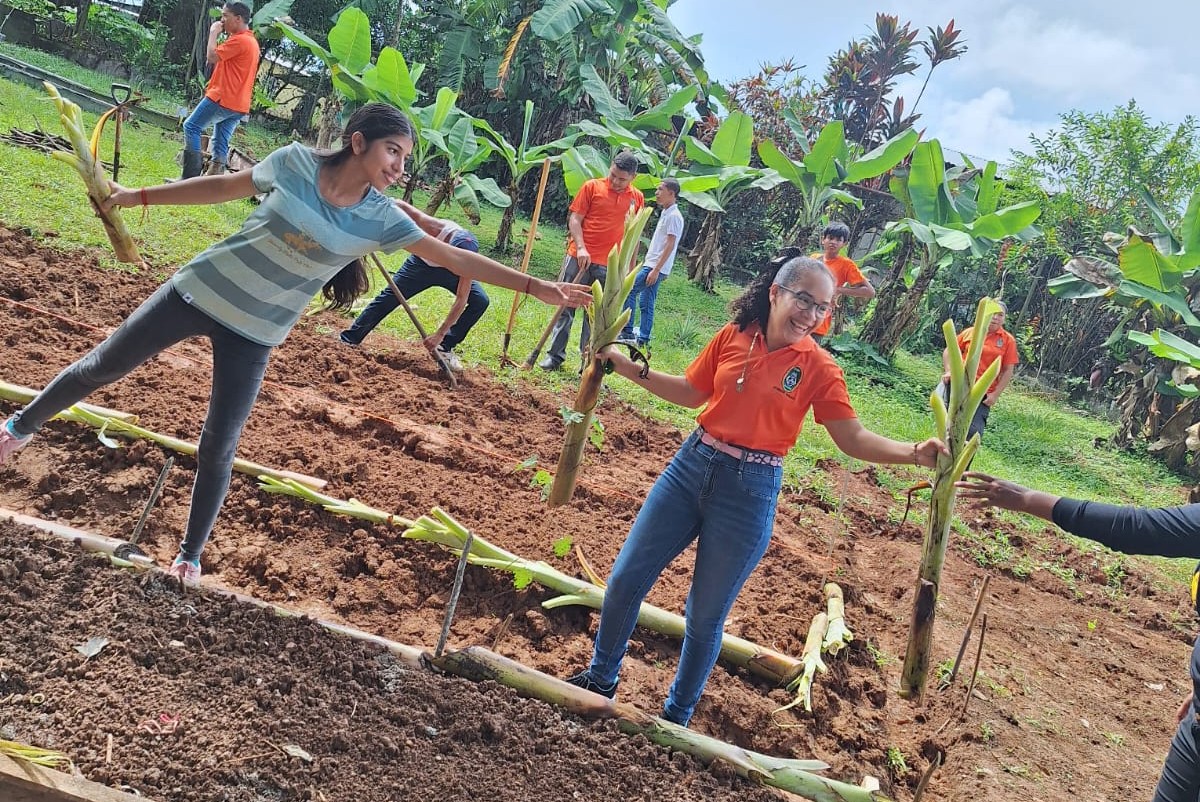 Estudiantes del IPHE Veraguas fortalecen habilidades prácticas con el proyecto “Sembrando Sabores con Brotes de Inclusión”