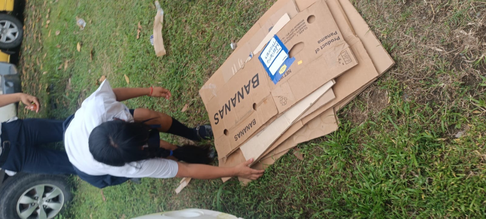 Promueven el reciclaje con estudiantes en Bocas del Toro