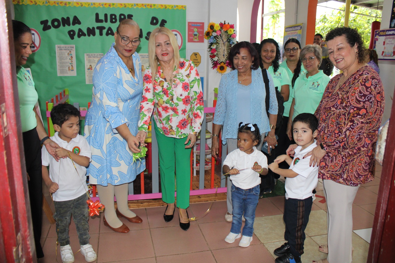 Niños del PEP del IPHE cuentan con nueva Zona Libre de Pantallas