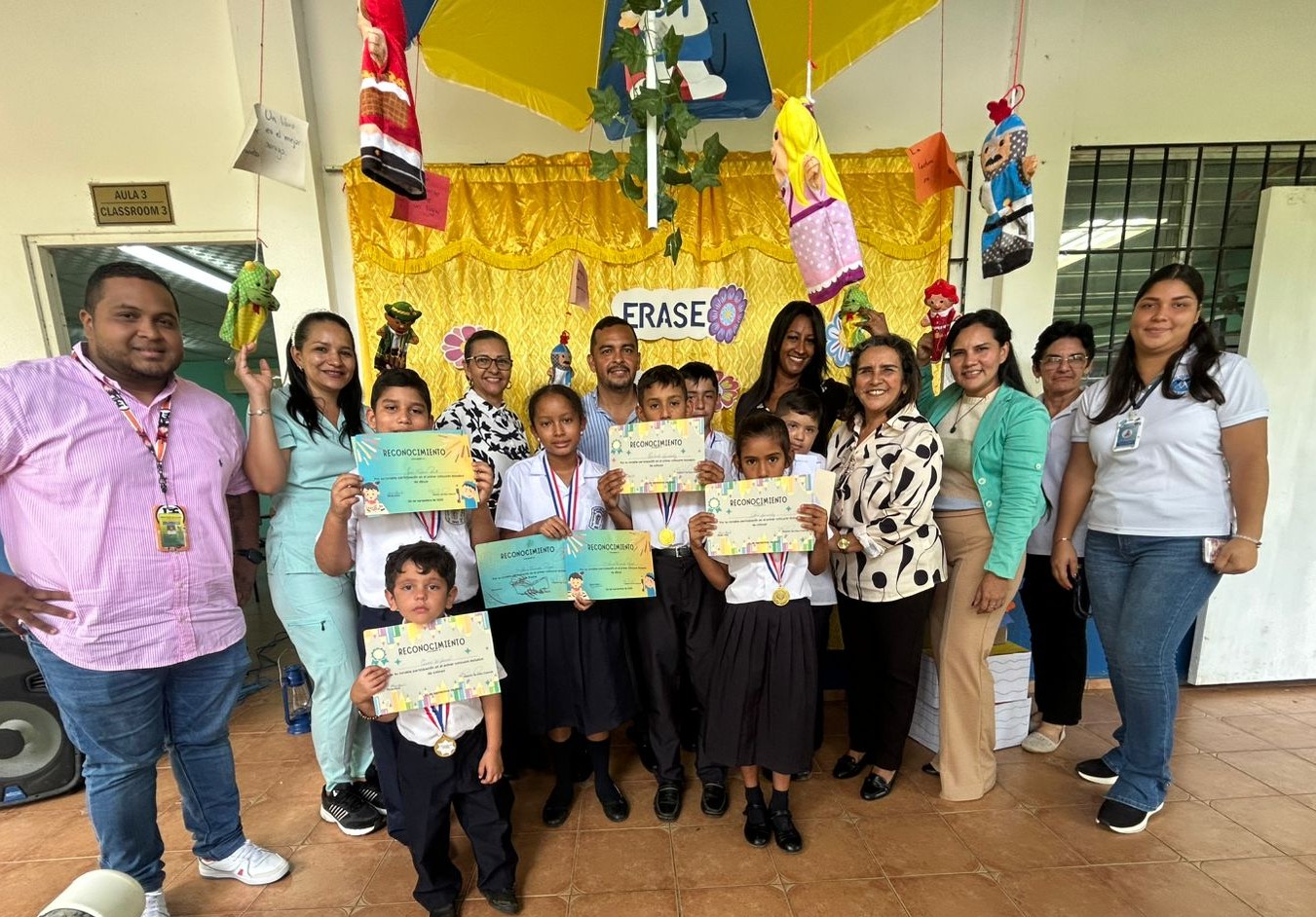 Estudiantes de inclusión de Herrera participan en Concurso Inclusivo
