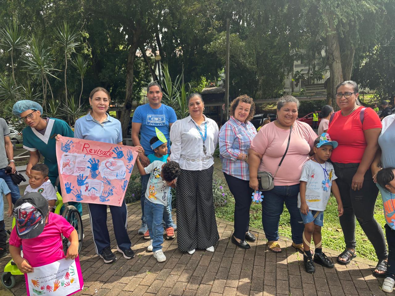 Comunidad educativa del PEP conmemora el mes de la Prevención del Cáncer