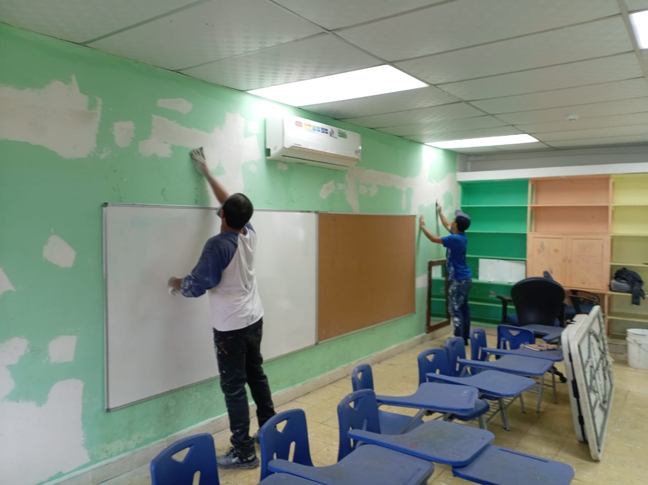 IPHE prepara sus instalaciones en Los Santos para el nuevo año escolar