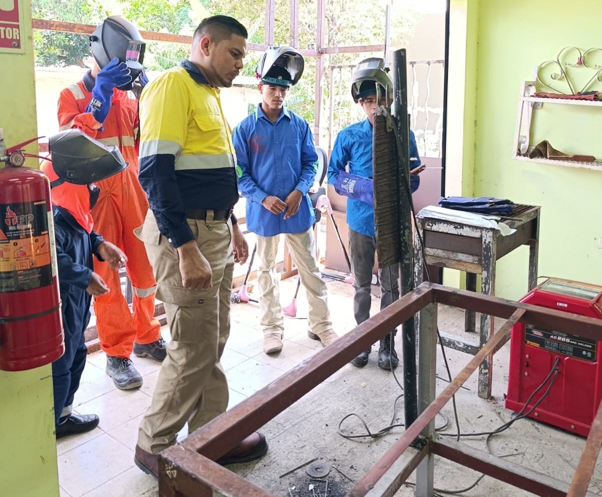 CTI de Soldadura fortalece habilidades técnicas y preparación laboral en estudiantes del IPHE de Penonomé