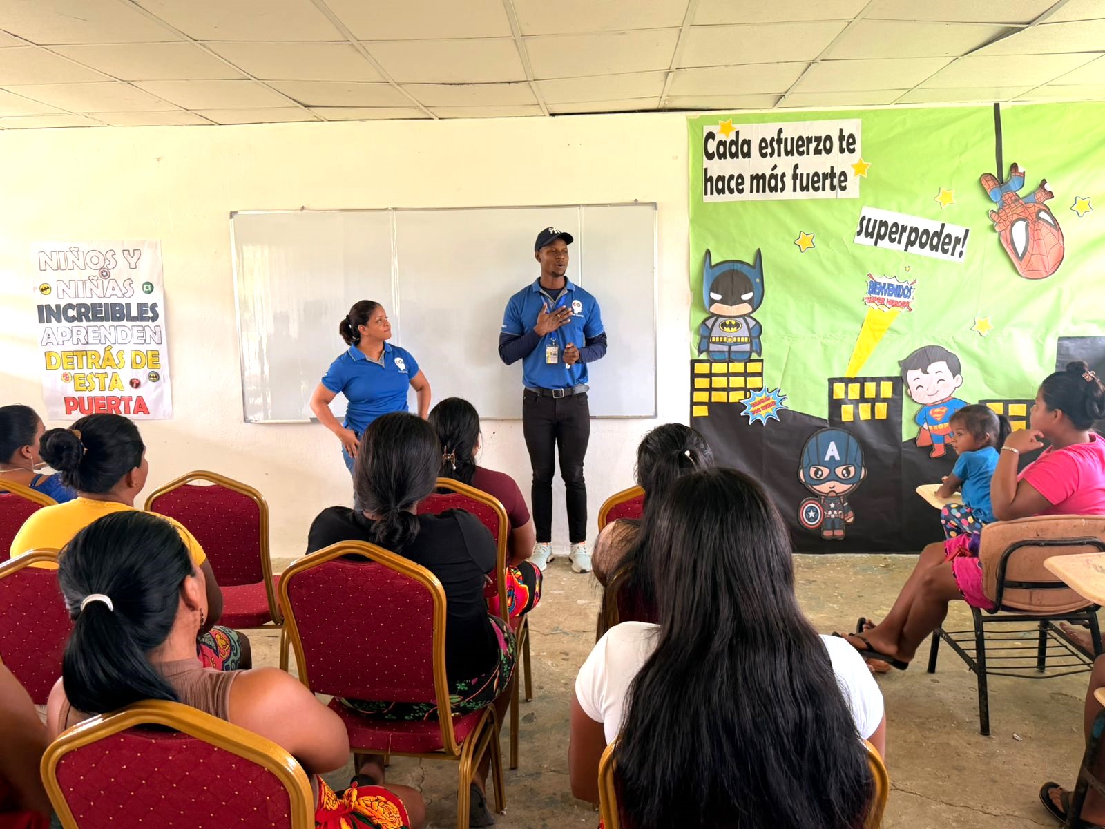 Equipo técnico del IPHE fortalece acompañamiento educativo en comarca Emberá
