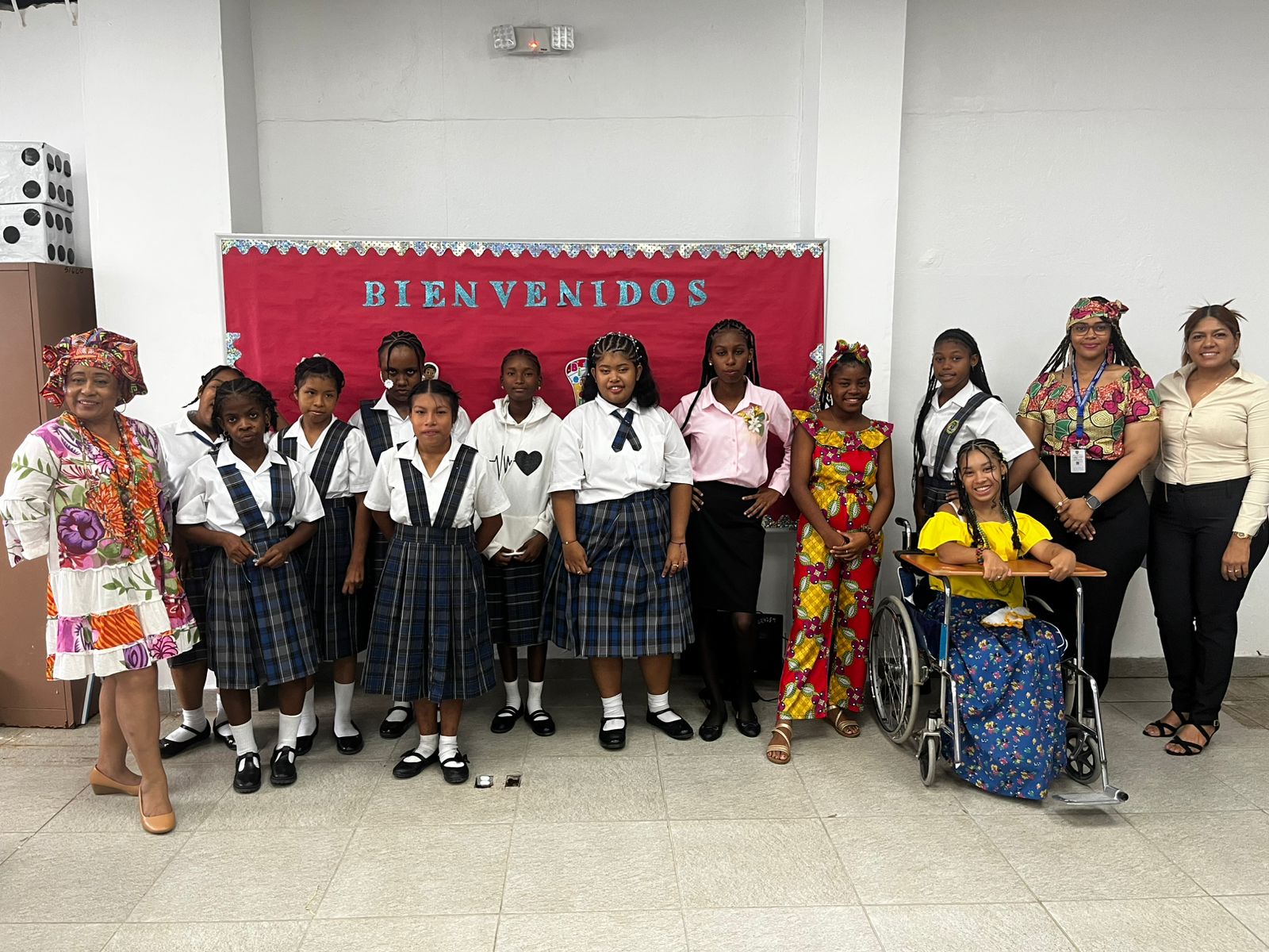 En Colón, estudiantes del IPHE conmemoran el Mes de la Etnia Negra